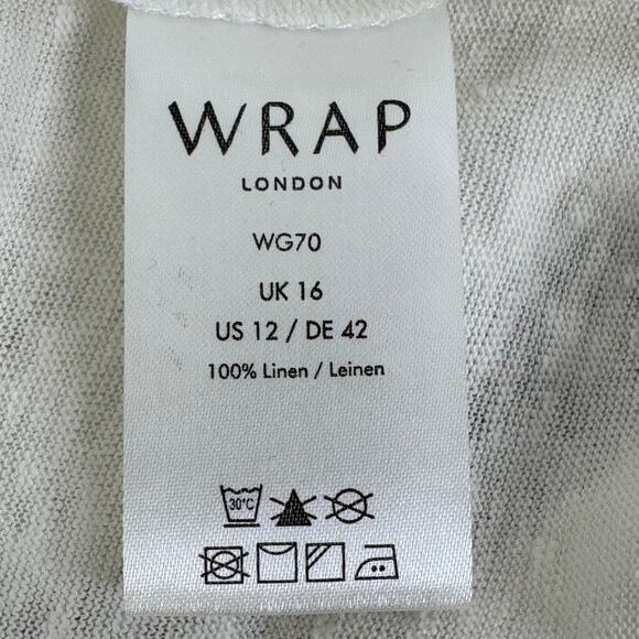 Wrap London linen tank top - Picture 6 of 9